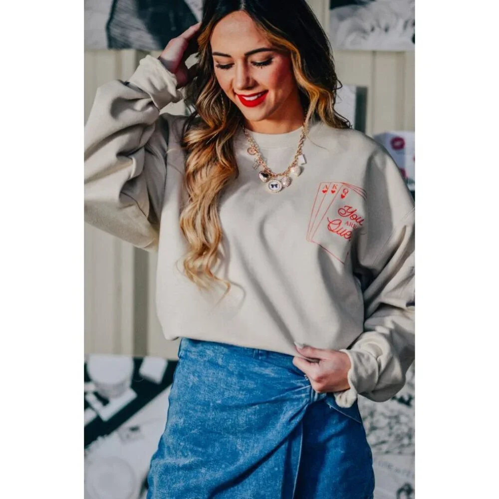 Queen of Hearts Sweatshirt